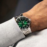 Aquis Date Calibre 400 - 01 400 7763 4157-07 8 24 09PEB | Oris